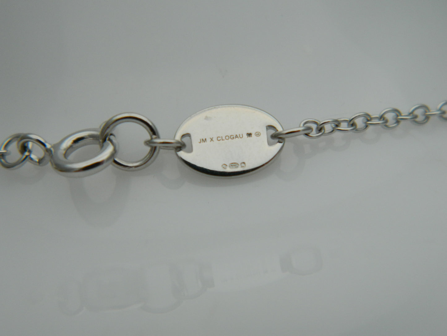 Clogau Sterling Silver & 9ct Rose Gold Betrayal Heart Topaz Necklace RRP £340.00