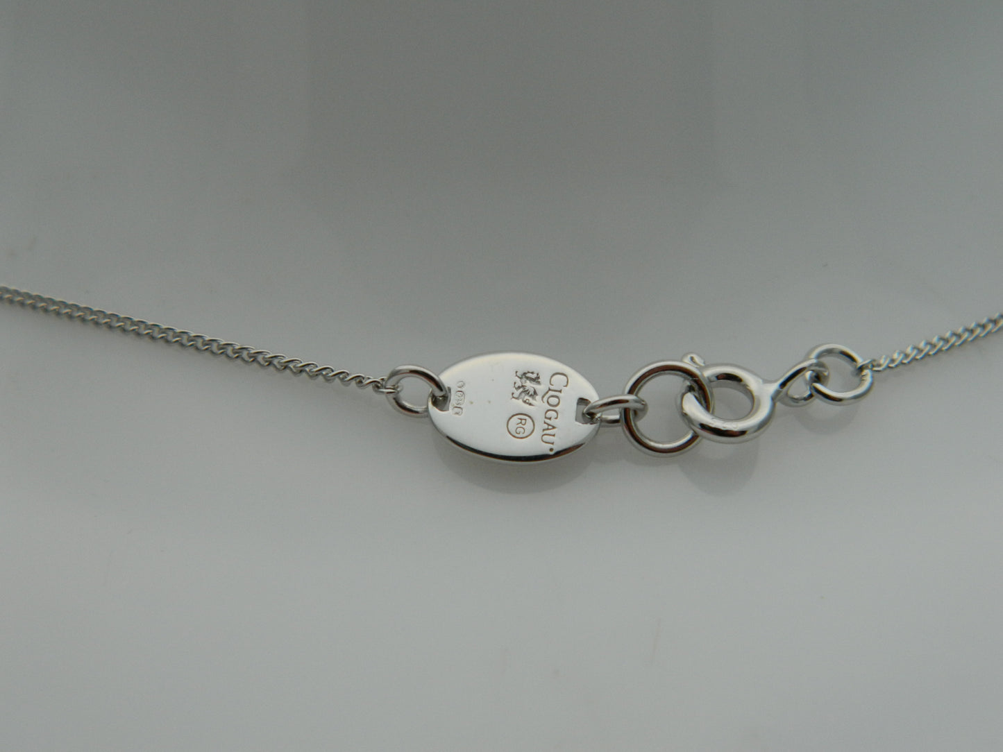 Clogau Sterling Silver & 9ct Rose Gold Cariad Heart Topaz Pendant