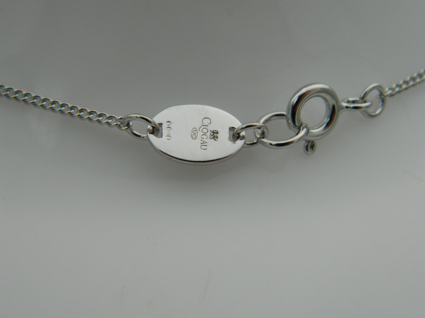 Clogau Sterling Silver & 9ct Rose Gold Tree of Life Circle Pendant