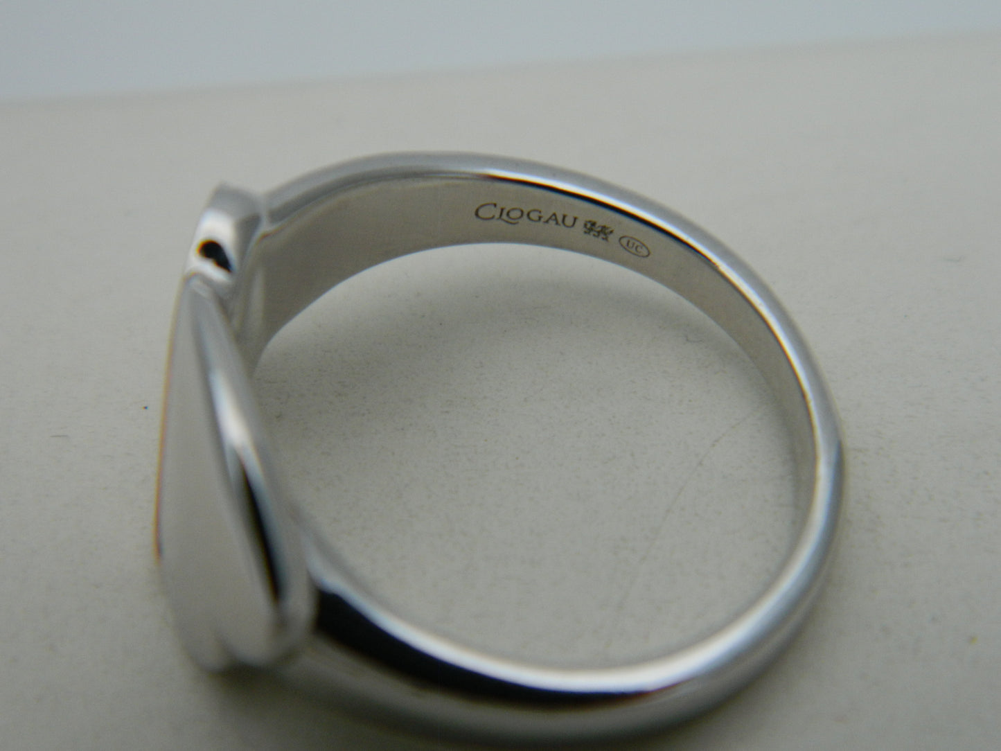 Clogau Sterling Silver & 9ct Rose Gold Cwtch Double Heart Ring RRP £159.00 size K, M, N, O or P