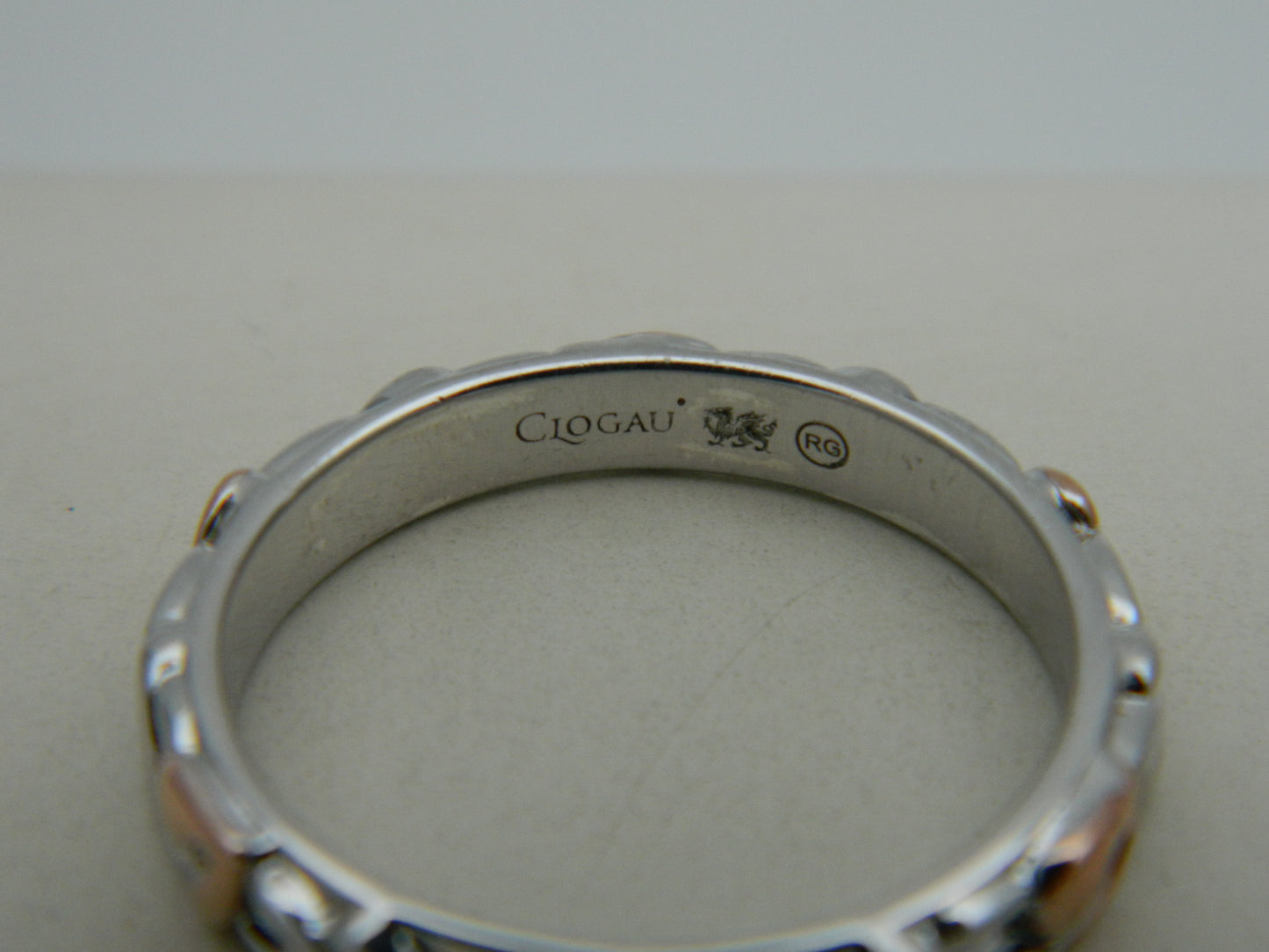 Clogau Sterling Silver & 9ct Rose Gold Tree of Life Ring RRP £129.00 size L, M, N, Q, R or S