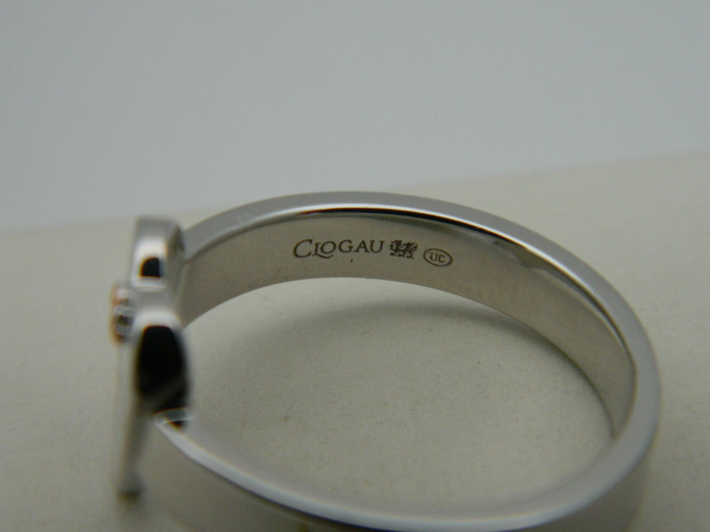 Clogau Sterling Silver & 9ct Rose Gold Tree of Life Insignia Heart Ring RRP £149.00 size K, L, M, N, O or Q