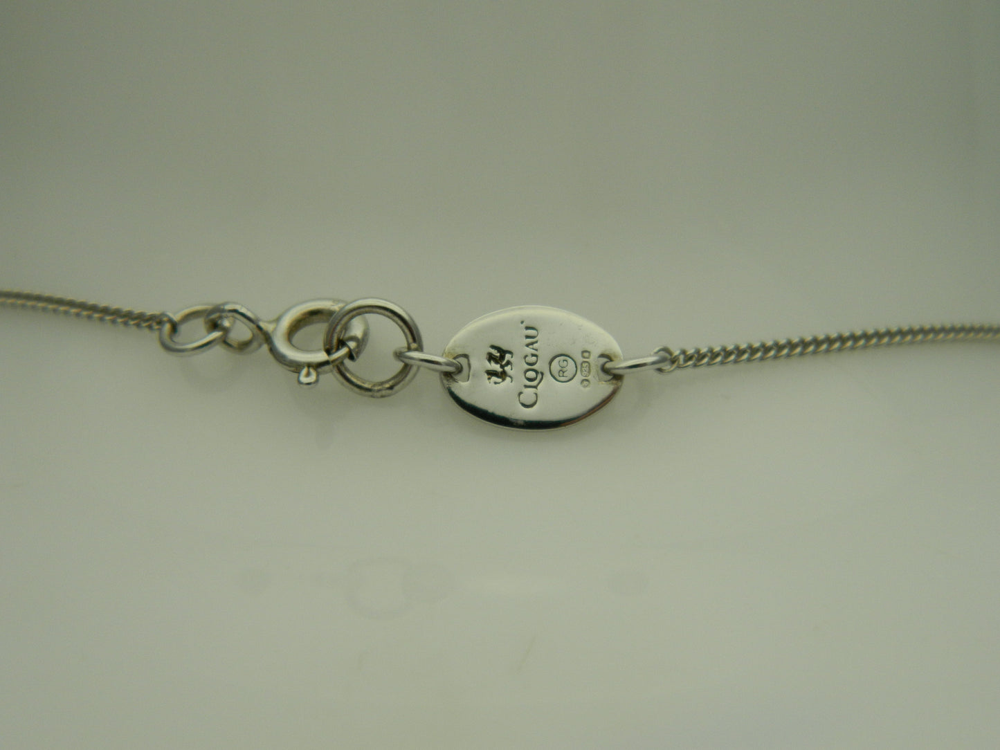 Clogau Sterling Silver & 9ct Rose Gold Tree of Life Letter J Necklace (pre-loved)