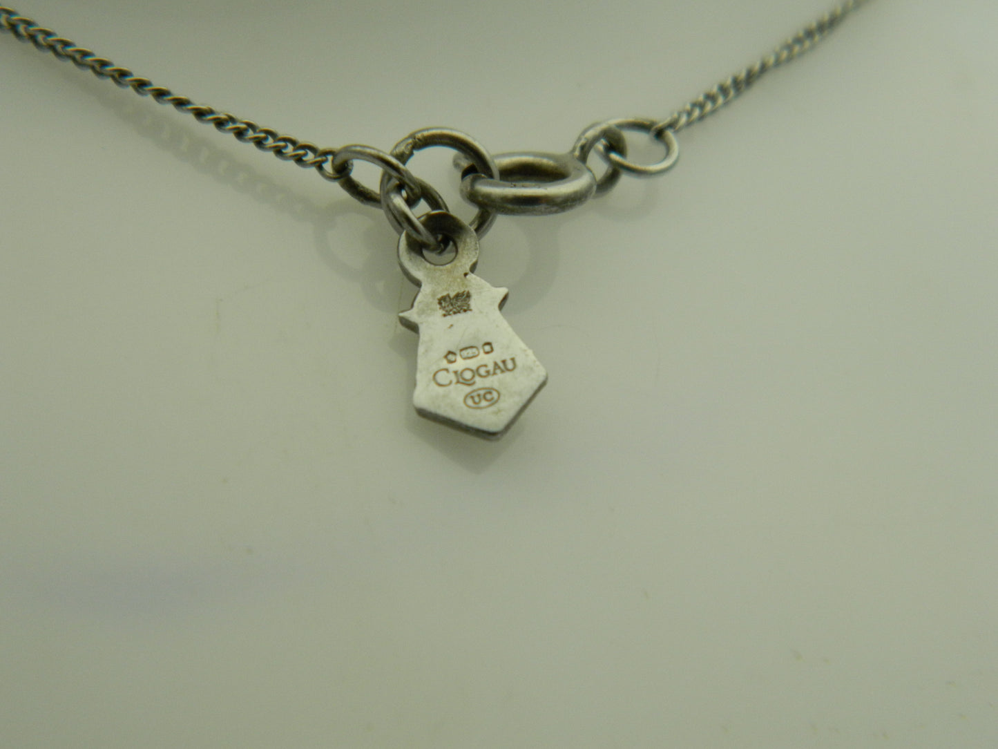 Clogau Sterling Silver & 9ct Rose Gold Welsh Poppy Ruby & Diamond Pendant (pre loved)