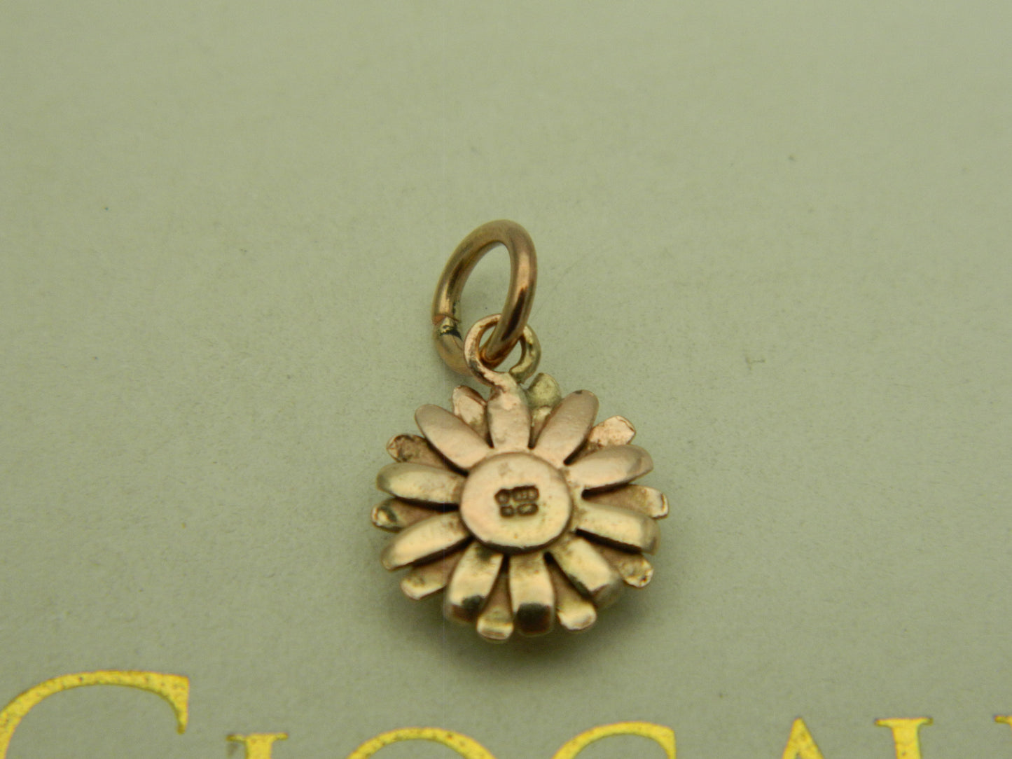 Clogau 9ct Rose Gold Sunflower Pendant/Charm (pre loved)