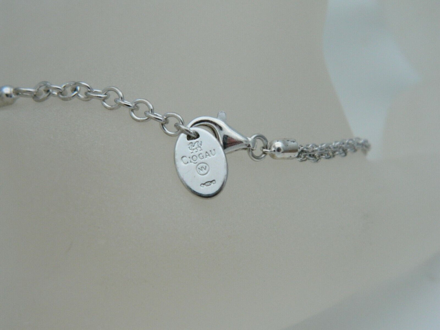 Clogau Sterling Silver & 9ct Rose Gold Clogau Kiss Topaz Bracelet