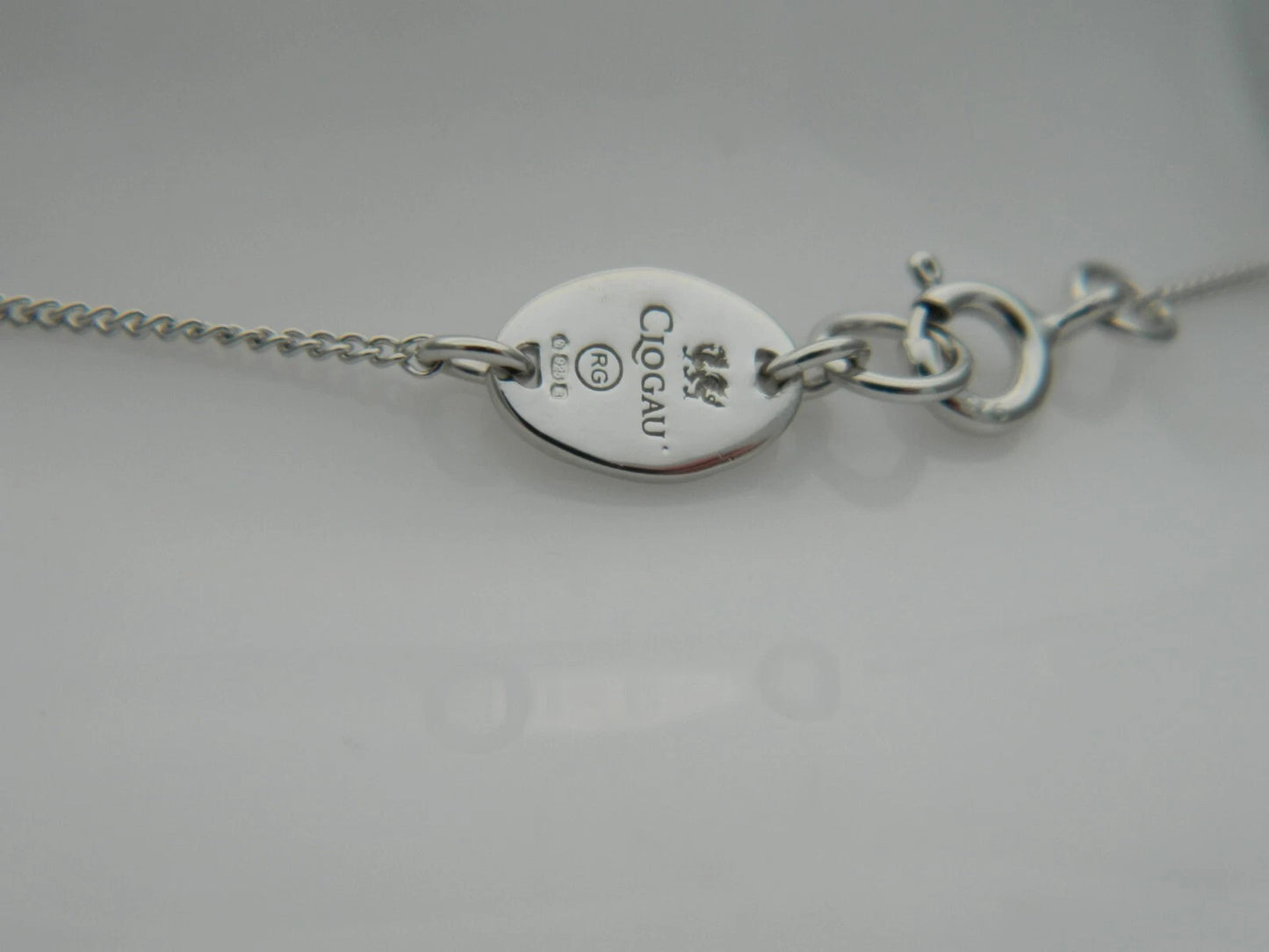 Clogau Sterling Silver & 9ct Rose Gold Tree of Life Letter G Necklace