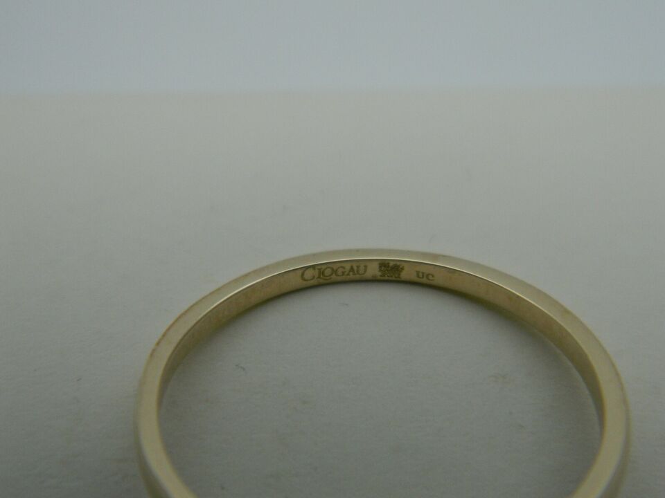 Clogau 9ct Yellow & Rose Gold Buttercup Ring size P