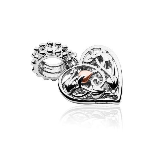 Clogau Sterling Silver & 9ct Rose Gold Fairy Bead Charm