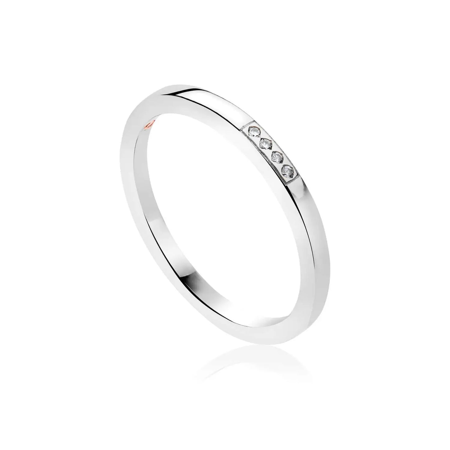 Clogau 9ct White Gold Diamond Ring