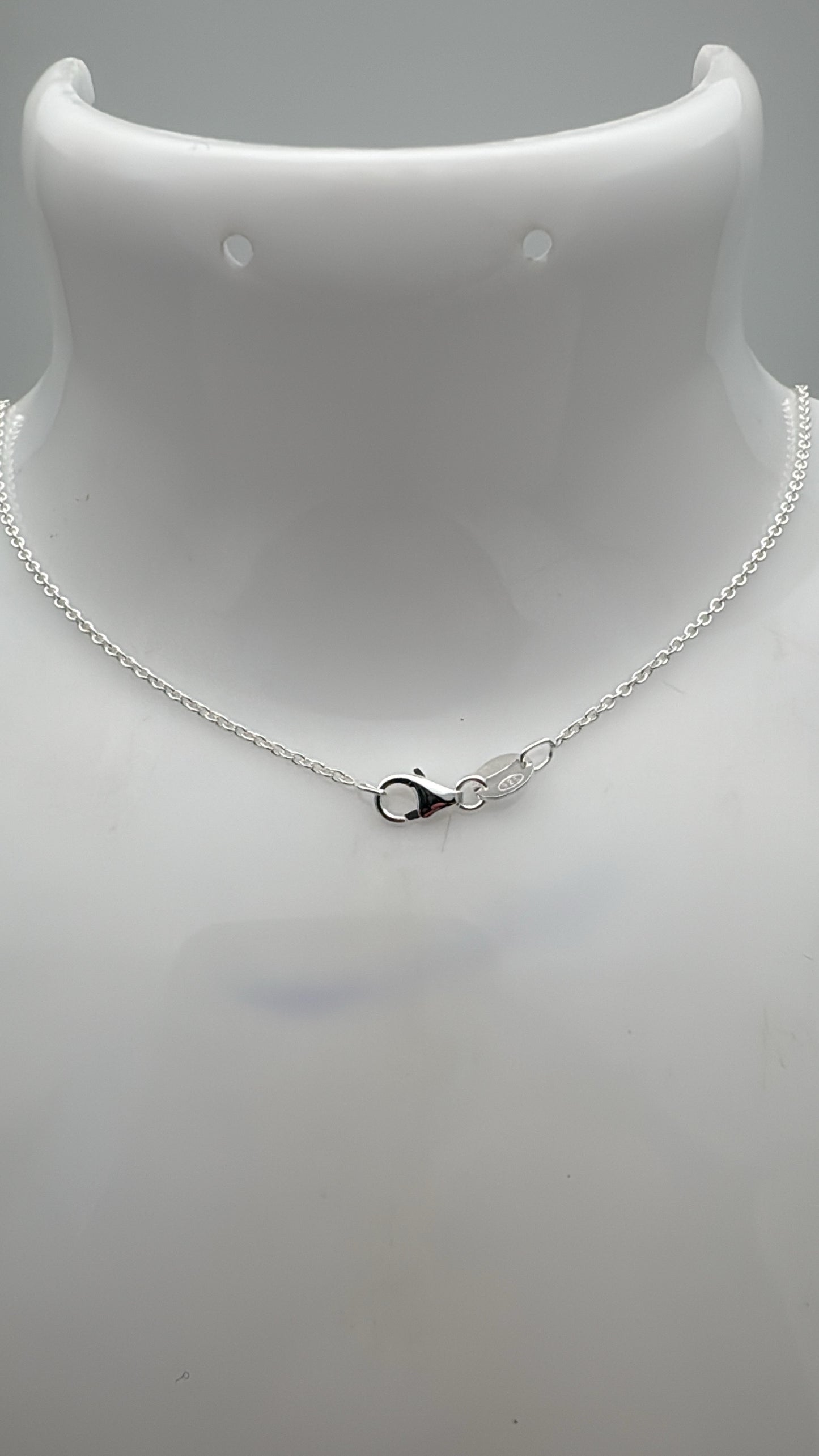 Anti Tarnish 925 Sterling Silver Italian Cable Chain 18"