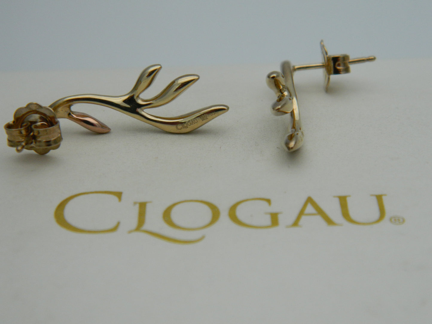 Clogau 9ct Yellow & Rose Gold Tree of Life Eden Earrings