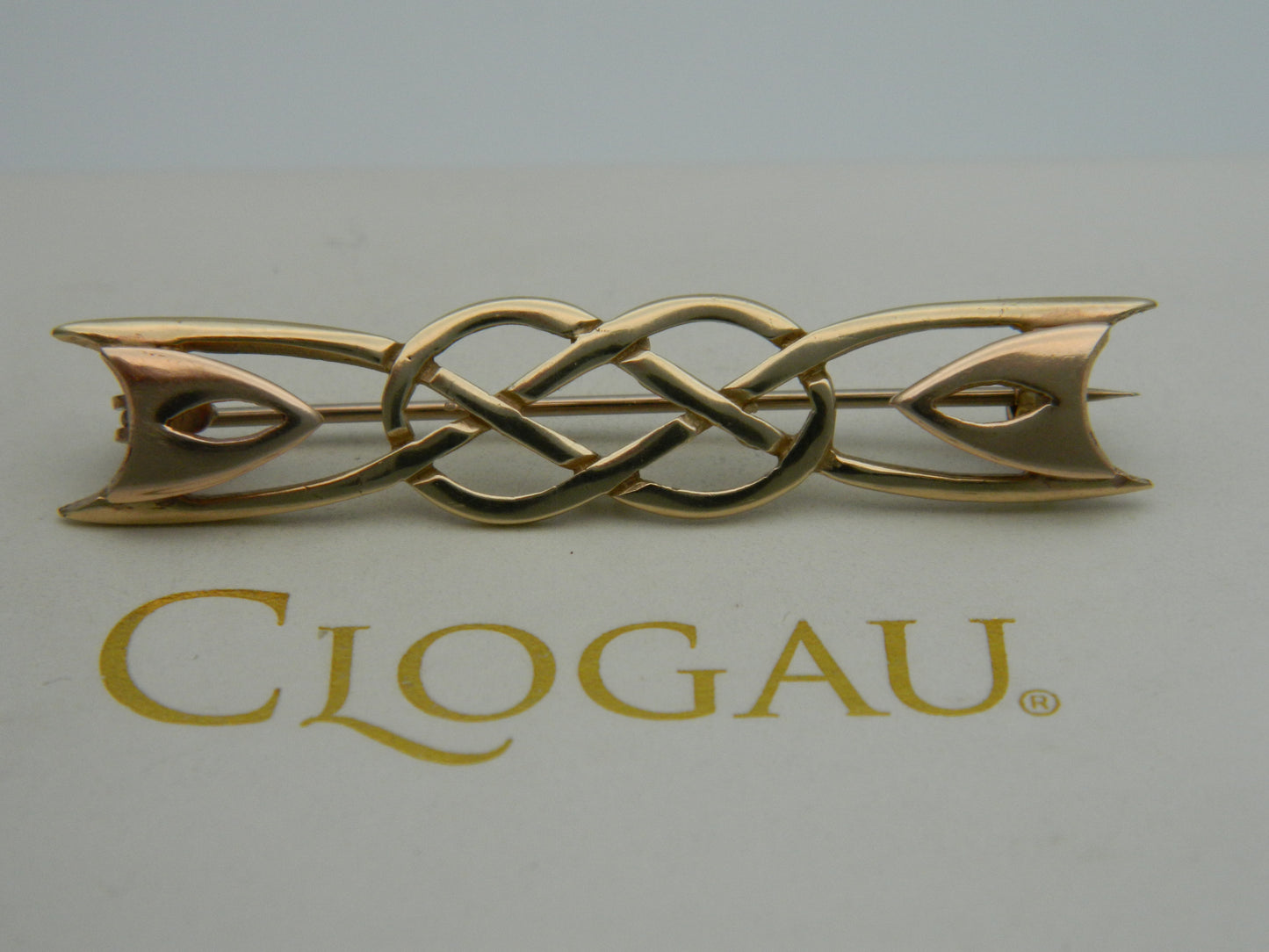 Clogau 9ct Gold Celtic Brooch