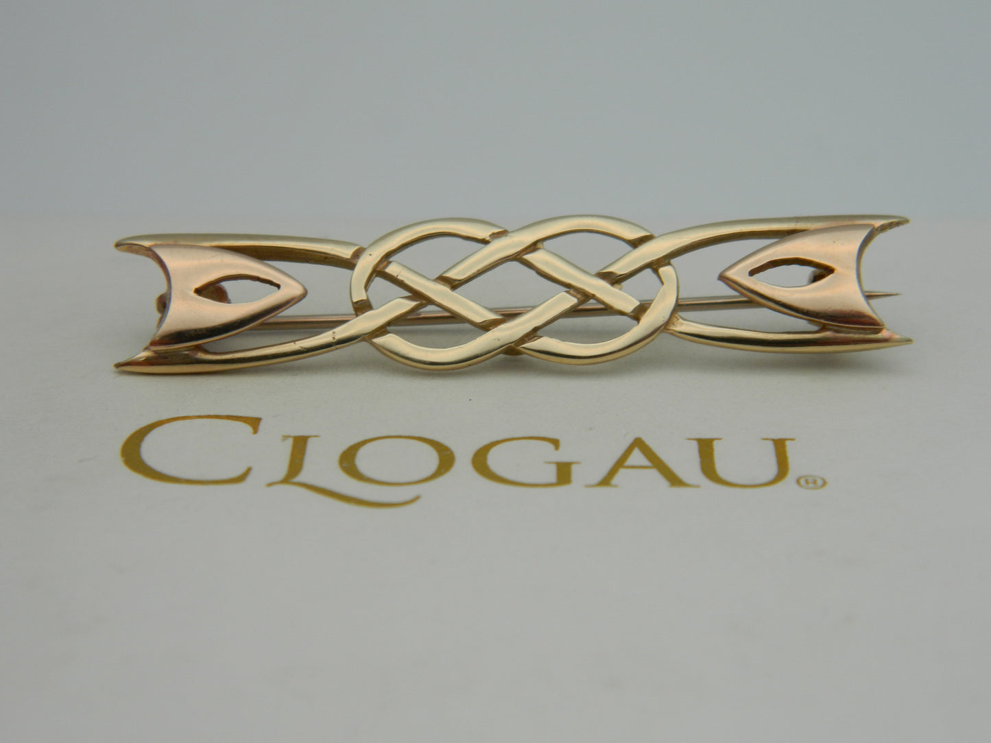 Clogau 9ct Gold Celtic Brooch