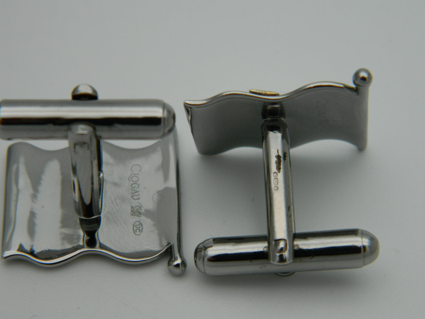 Clogau Sterling Silver & 9ct Yellow Gold St David's Cufflinks