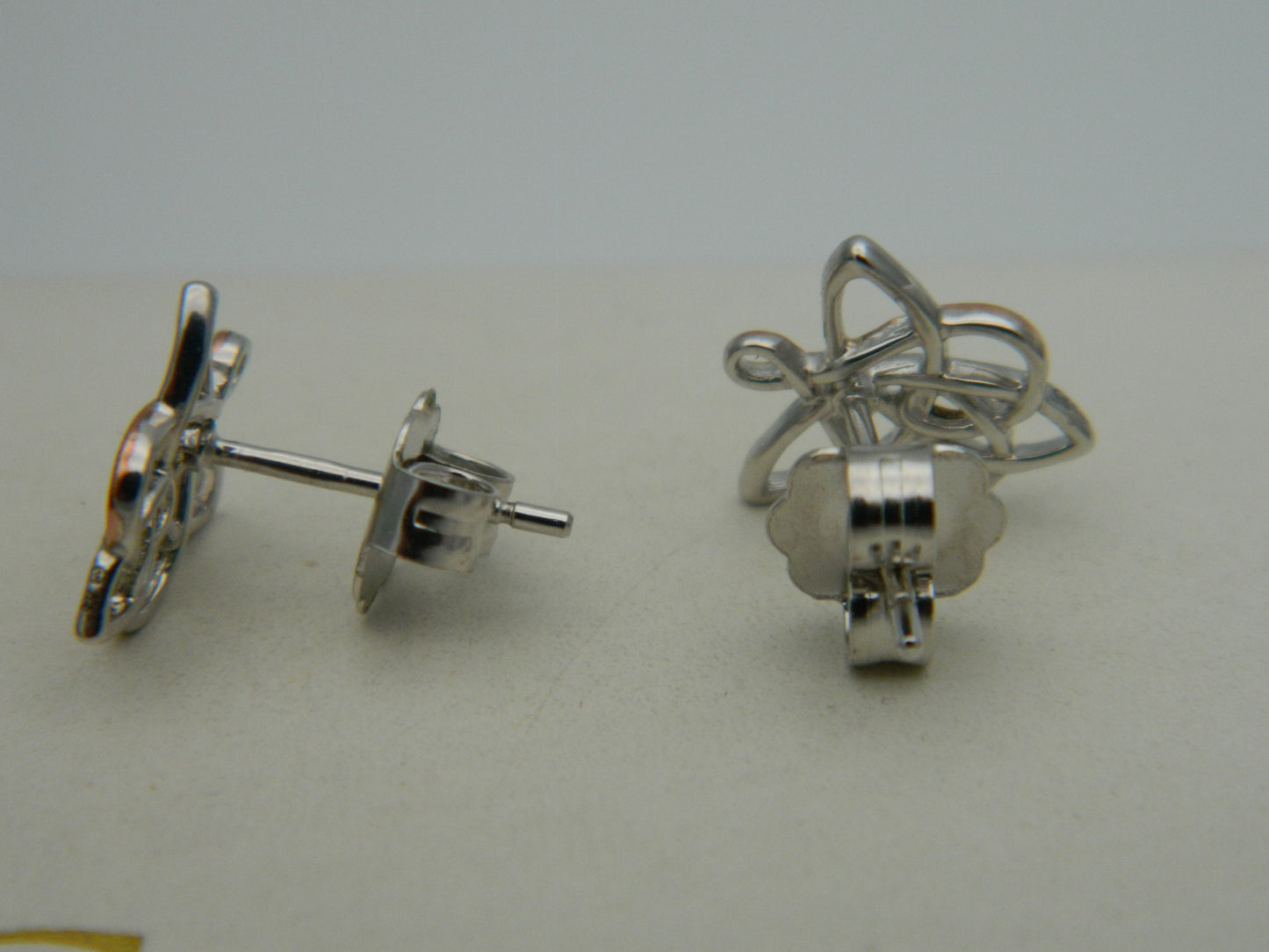 Clogau Sterling Silver & 9ct Rose Gold Fairies of the Mine Stud Earrings