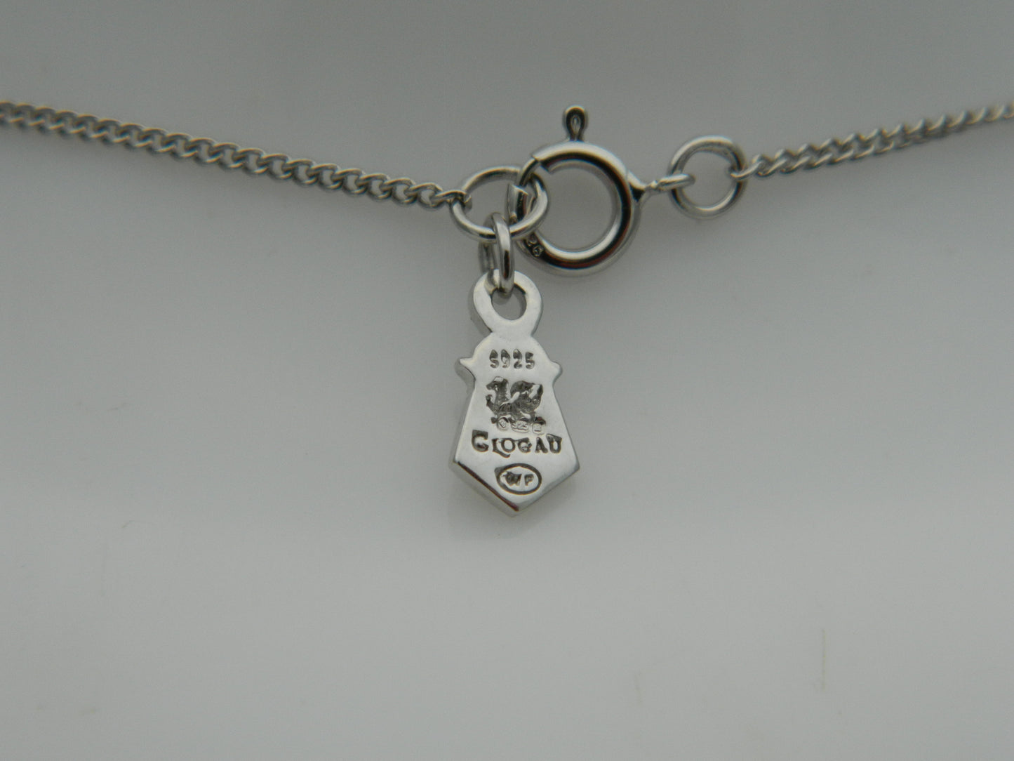 Clogau Sterling Silver & 9ct Rose Gold Debutante Feather Pendant