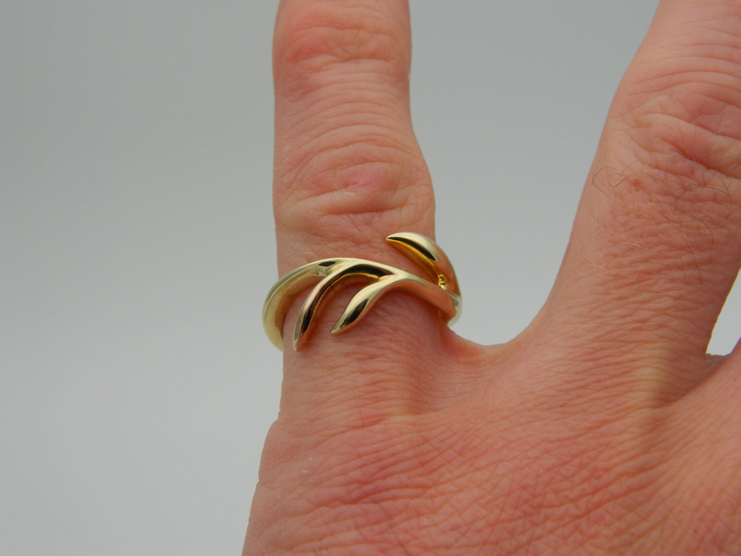 Clogau 9ct Yellow & Rose Gold Tree of Life Eden Ring size P