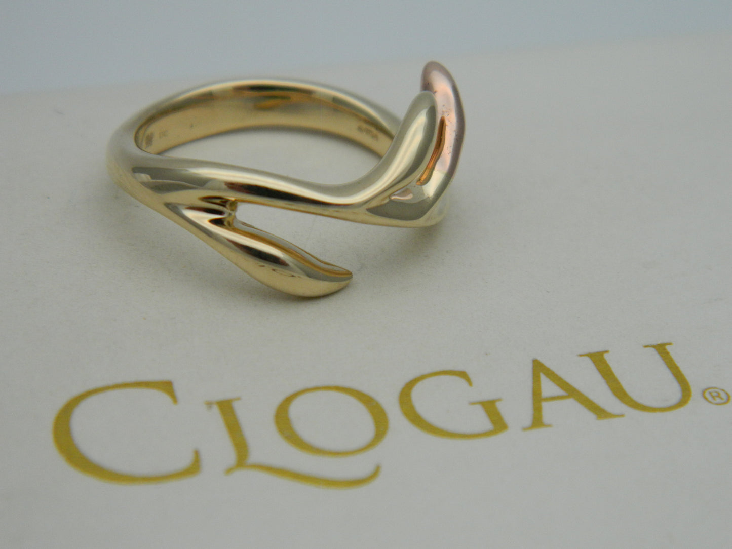Clogau 9ct Yellow & Rose Gold Tree of Life Eden Ring size P