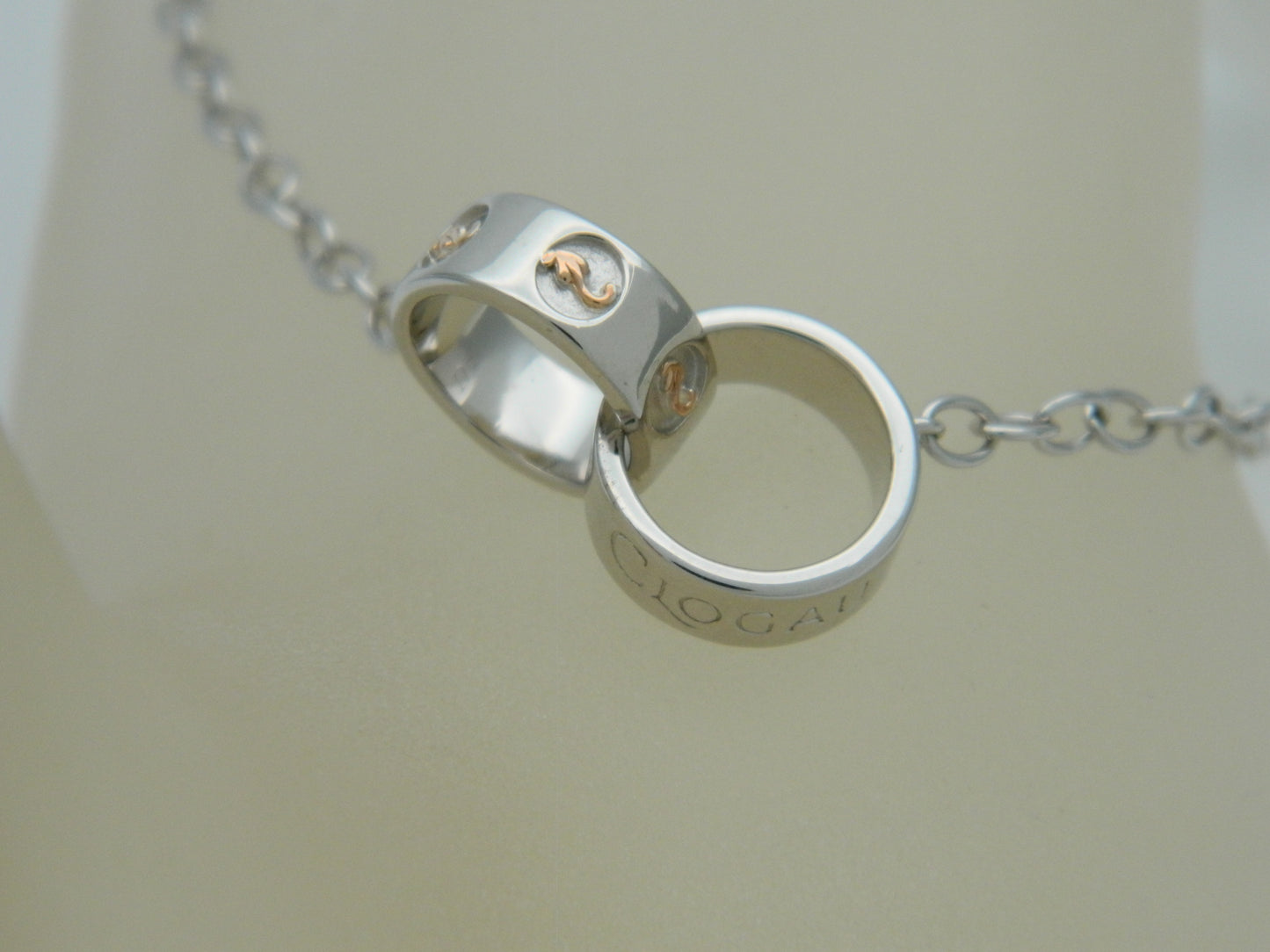 Clogau Sterling Silver & 9ct Rose Gold Tree of Life Insignia Bracelet