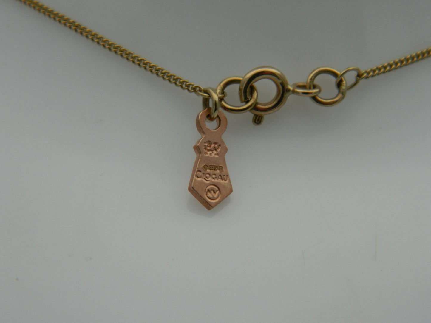 Clogau 9ct Yellow Gold Venus Rutilated Quartz & Diamond Pendant