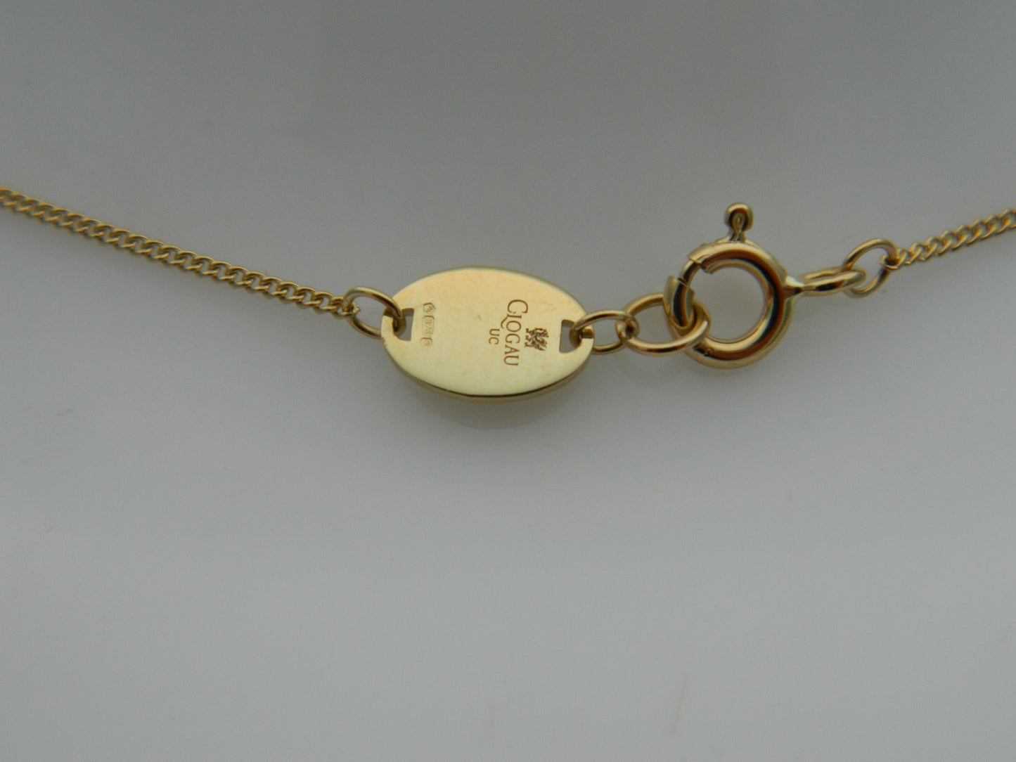 Clogau 9ct Yellow & Rose Gold Tree of Life Letter T Necklace