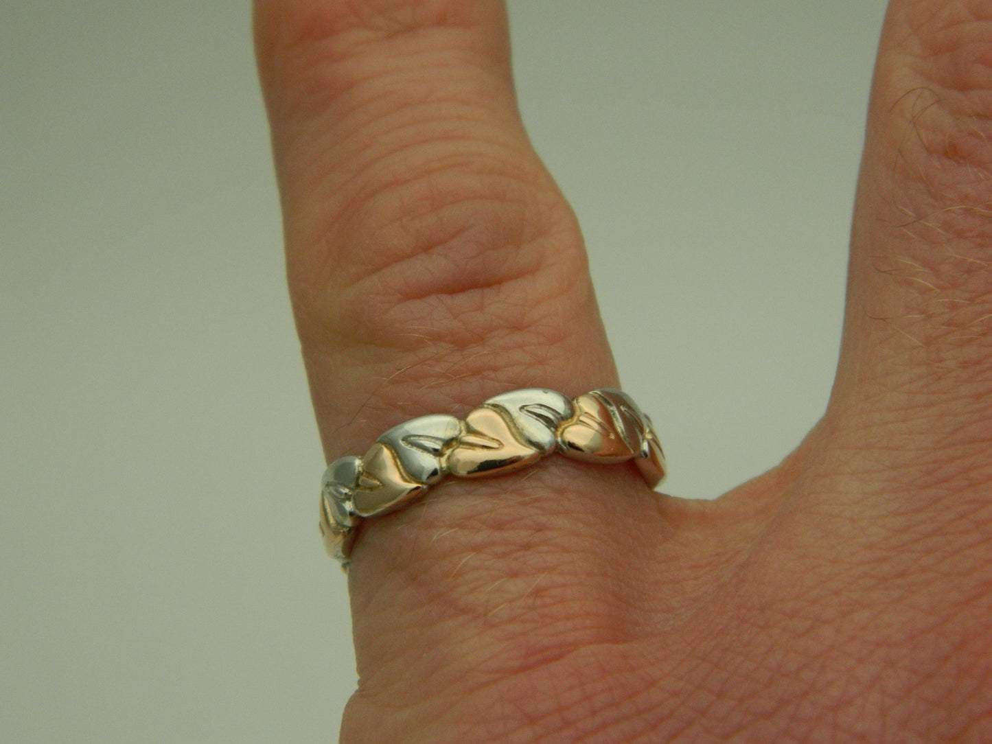 Clogau Sterling Silver & 9ct Rose Gold Tree of Life Two Tone Ring RRP £209.00 size K or P