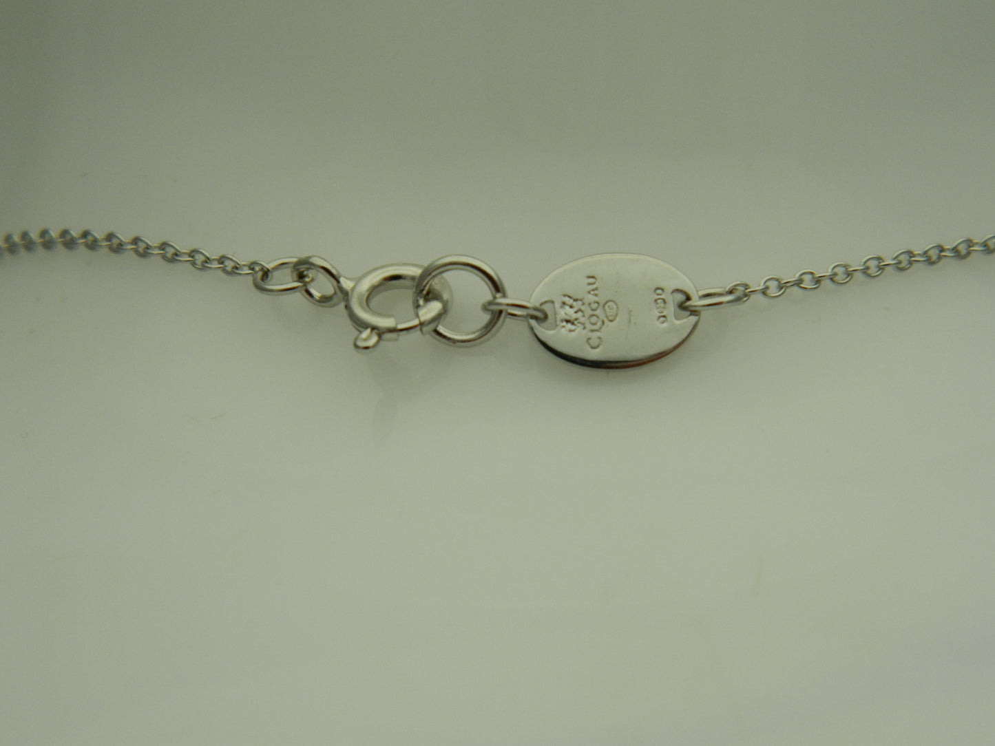 Clogau Sterling Silver & 9ct Rose Gold Celebration Emerald May Birthstone Pendant RRP £169.00