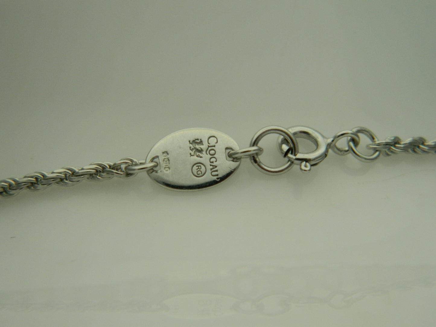 Clogau Sterling Silver & 9ct Rose Gold Nature's Wonder Forget Me Not Locket RRP £310.00