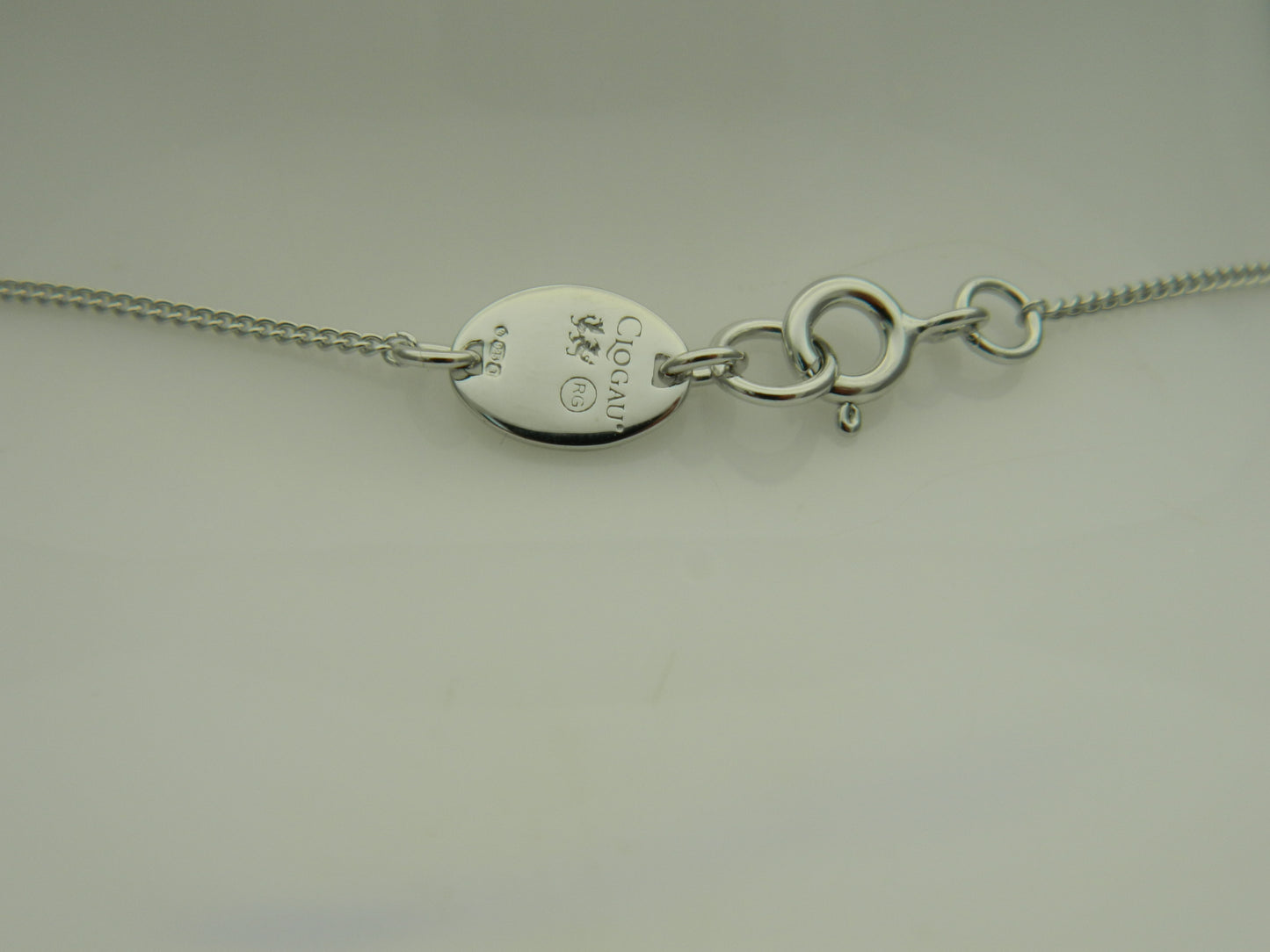 Clogau Sterling Silver & 9ct Rose Gold Always in my Heart Topaz Pendant