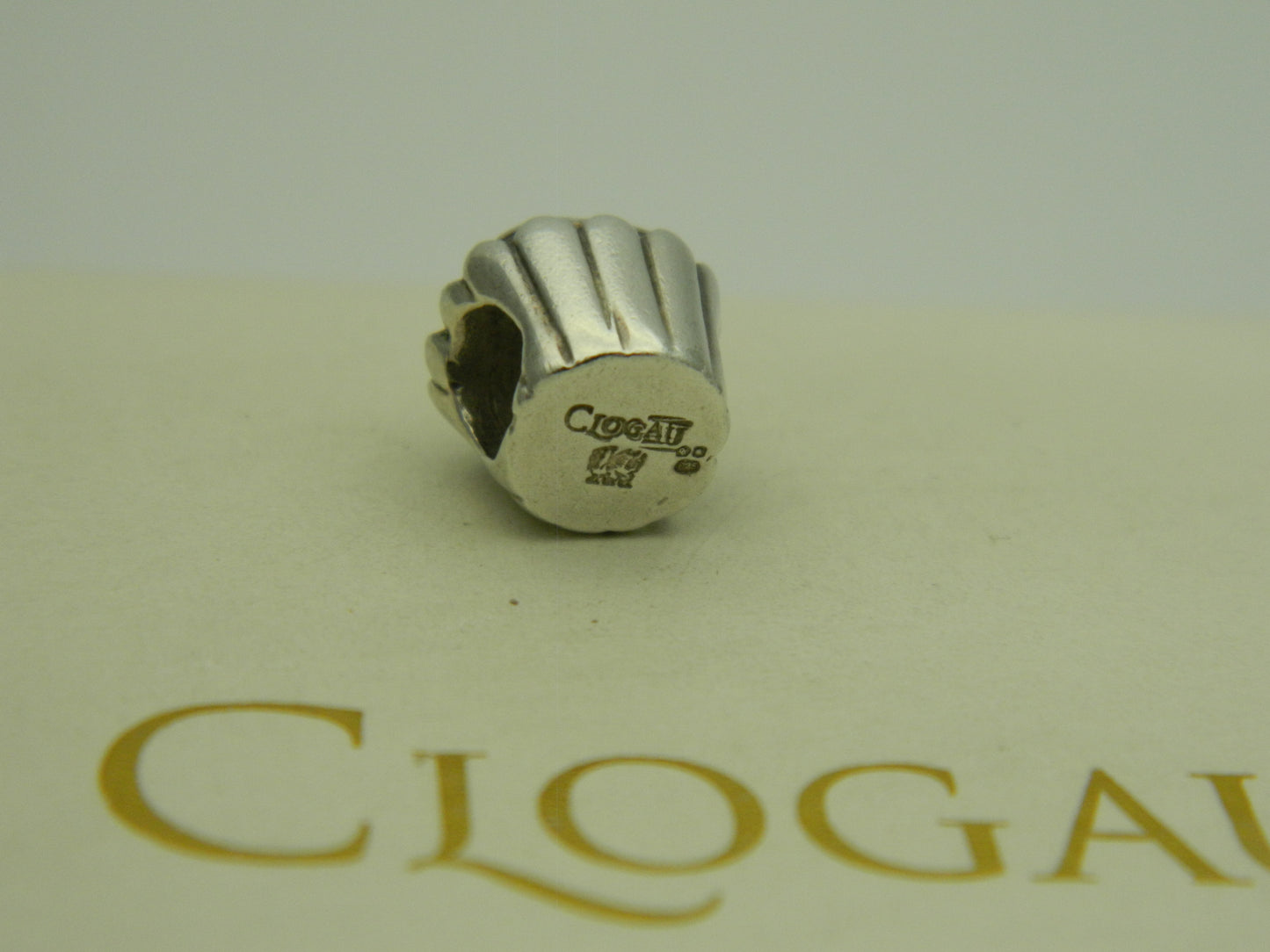 Clogau Sterling Silver & 9ct Rose Gold Cupcake Bead Charm (pre loved)