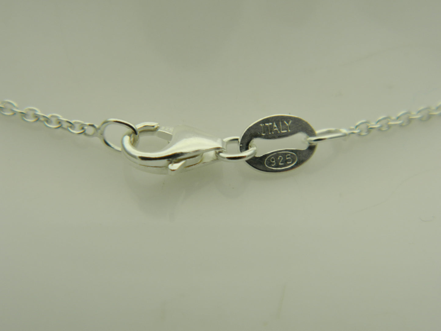 Sterling Silver Howling Wolf Moonstone Pendant & Chain