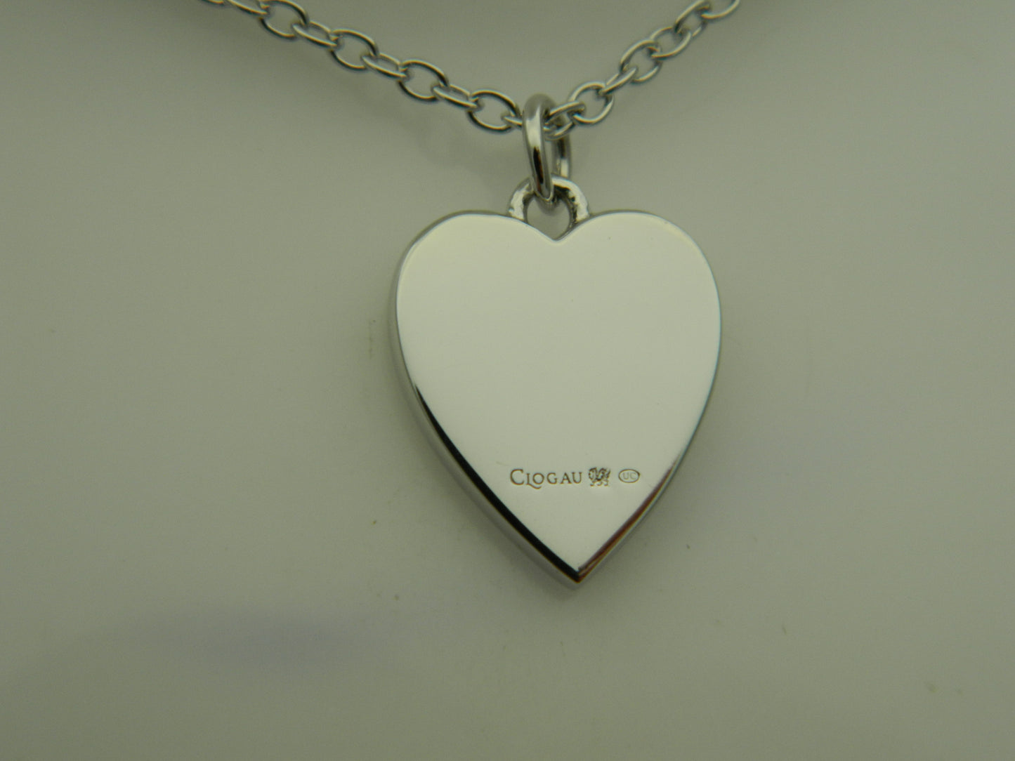 Clogau Sterling Silver & 9ct Gold Insignia Heart Pendant RRP £179.00