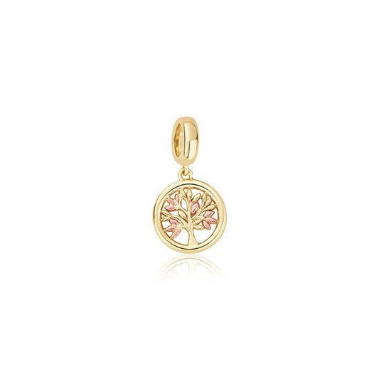 Clogau 9ct Yellow & Rose Gold Tree of Life Bead Charm