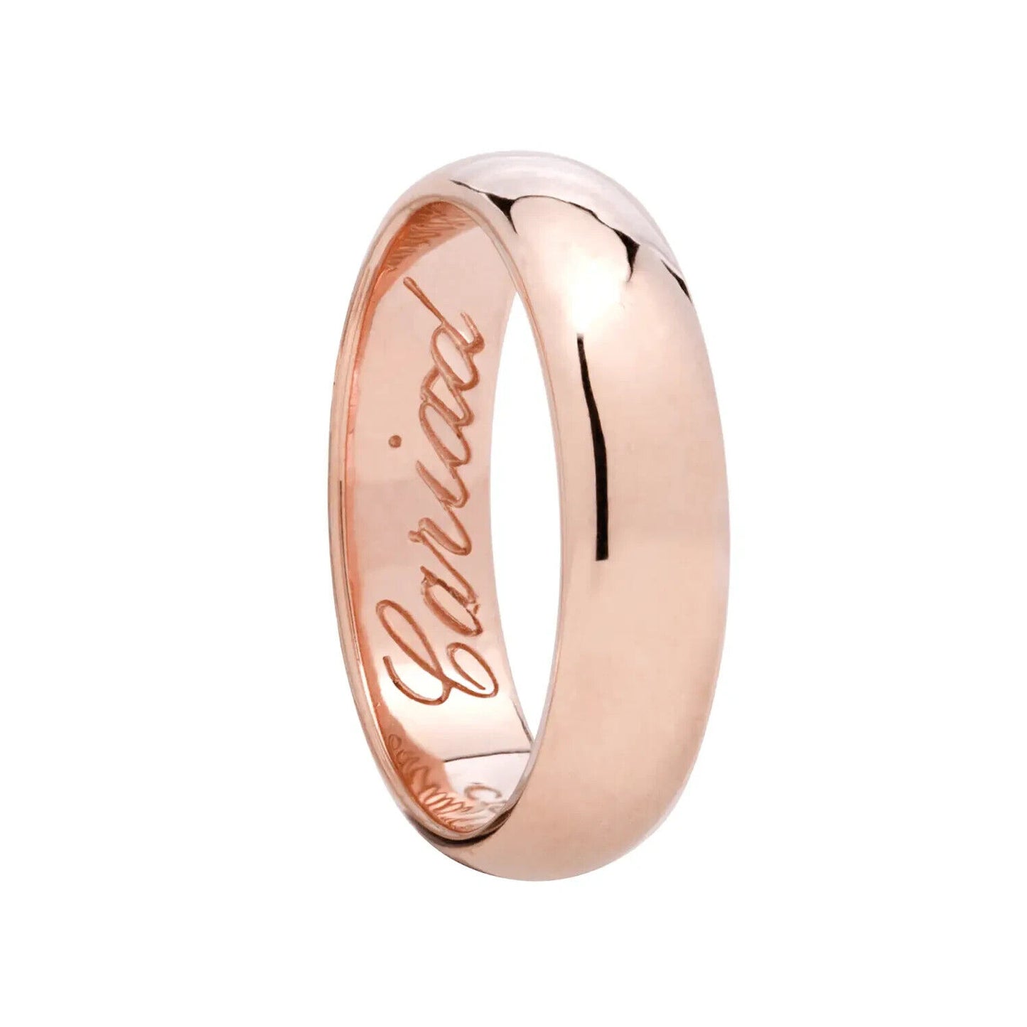 Clogau 9ct Rose Gold 5mm Windsor Wedding Ring size P or Z