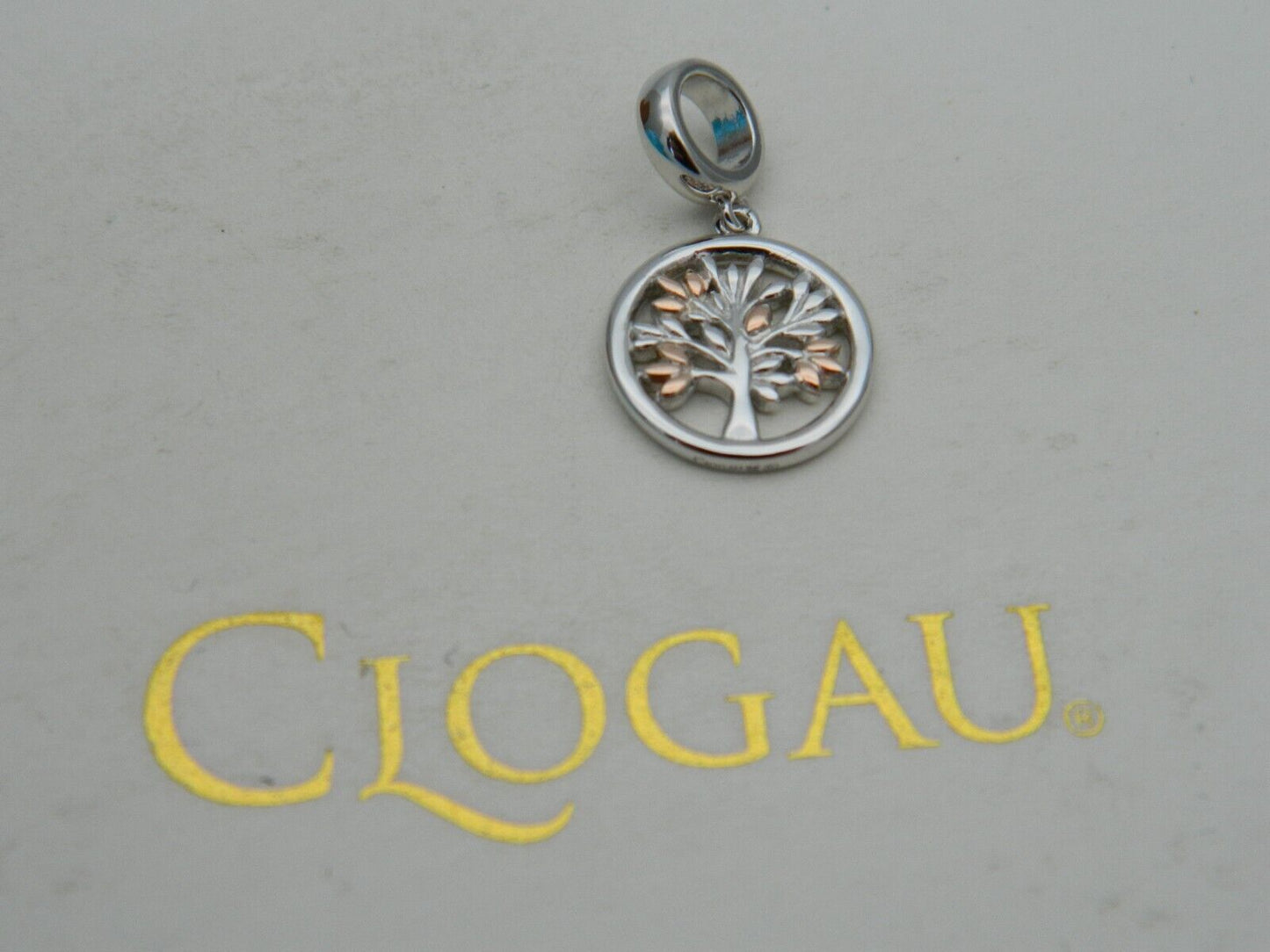 Clogau Sterling Silver & 9ct Rose Gold Tree of Life Bead Charm