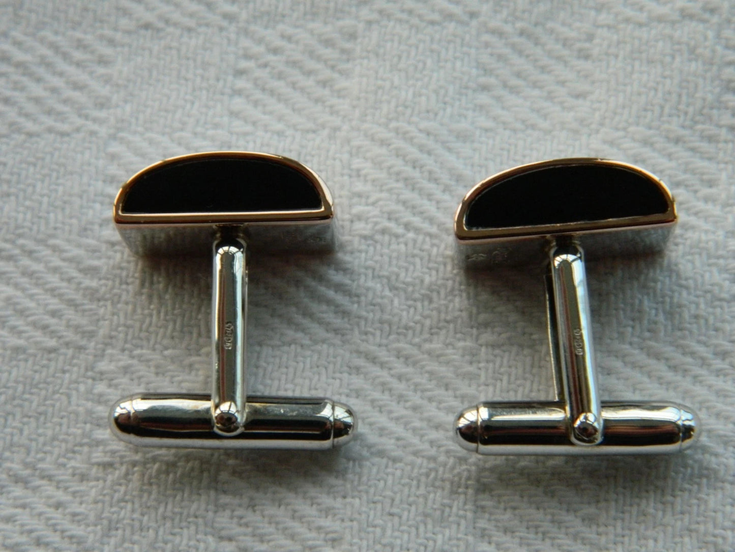 Clogau Sterling SIlver & 9ct Rose Gold Cufflinks (slight seconds)