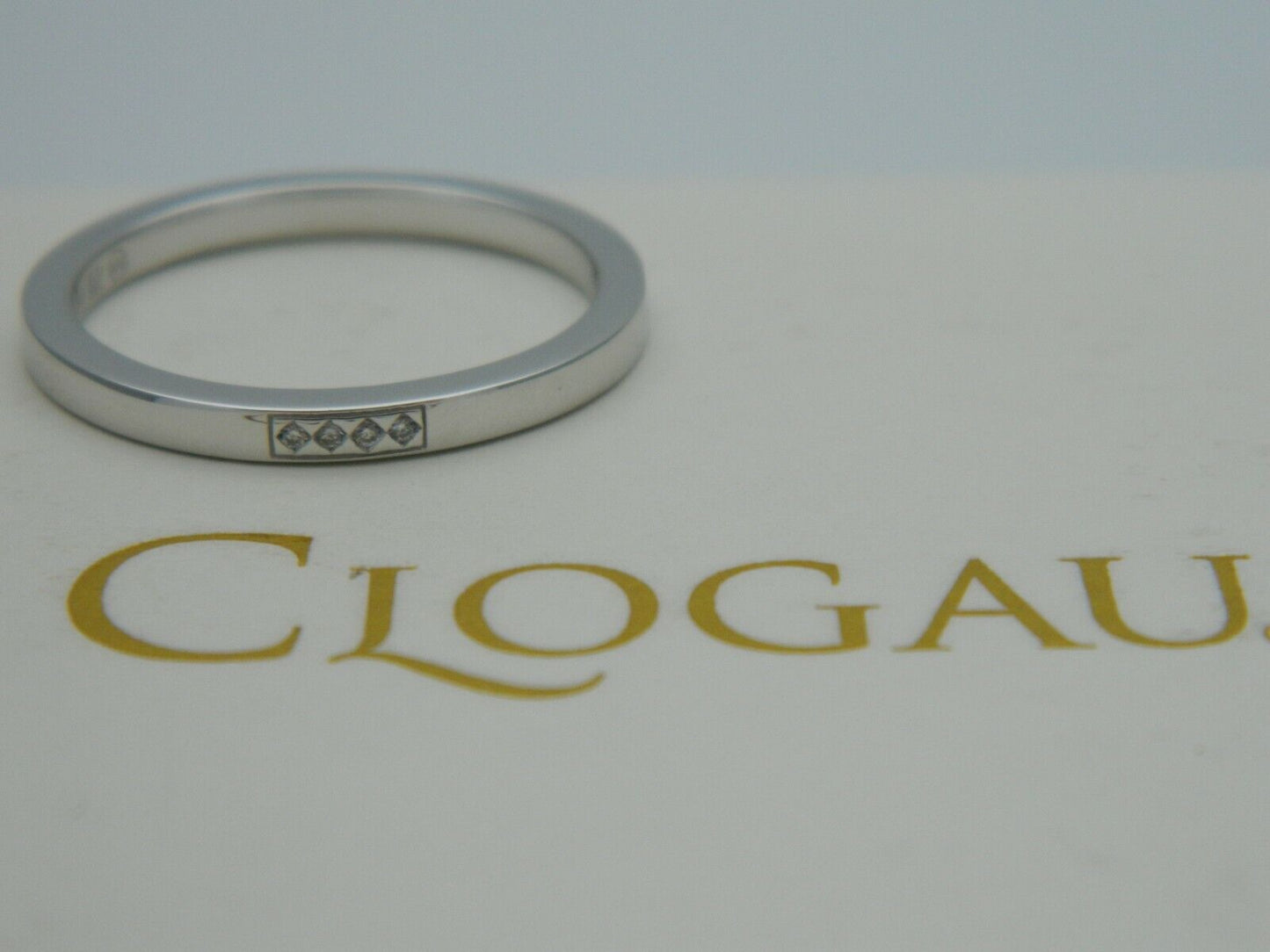 Clogau 9ct White Gold Diamond Ring