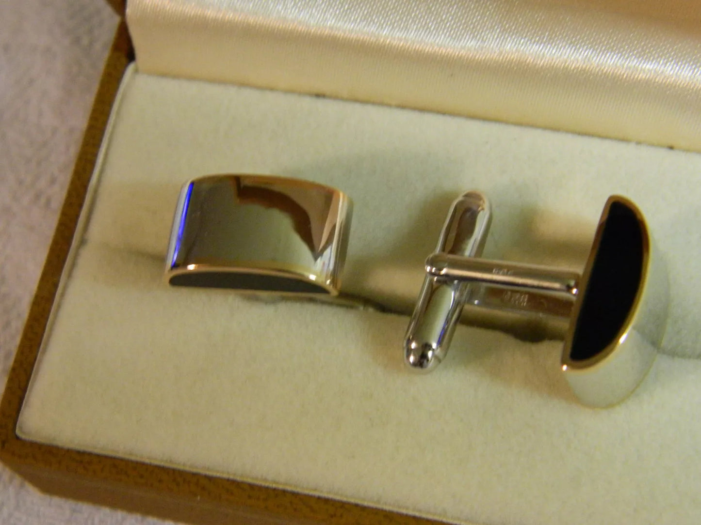 Clogau Sterling SIlver & 9ct Rose Gold Cufflinks (slight seconds)