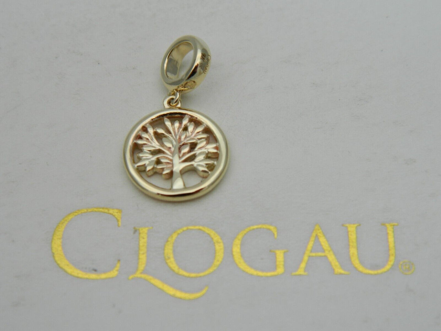 Clogau 9ct Yellow & Rose Gold Tree of Life Bead Charm